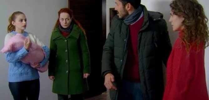 Турецкий сериал Не отпускай меня 390 серия