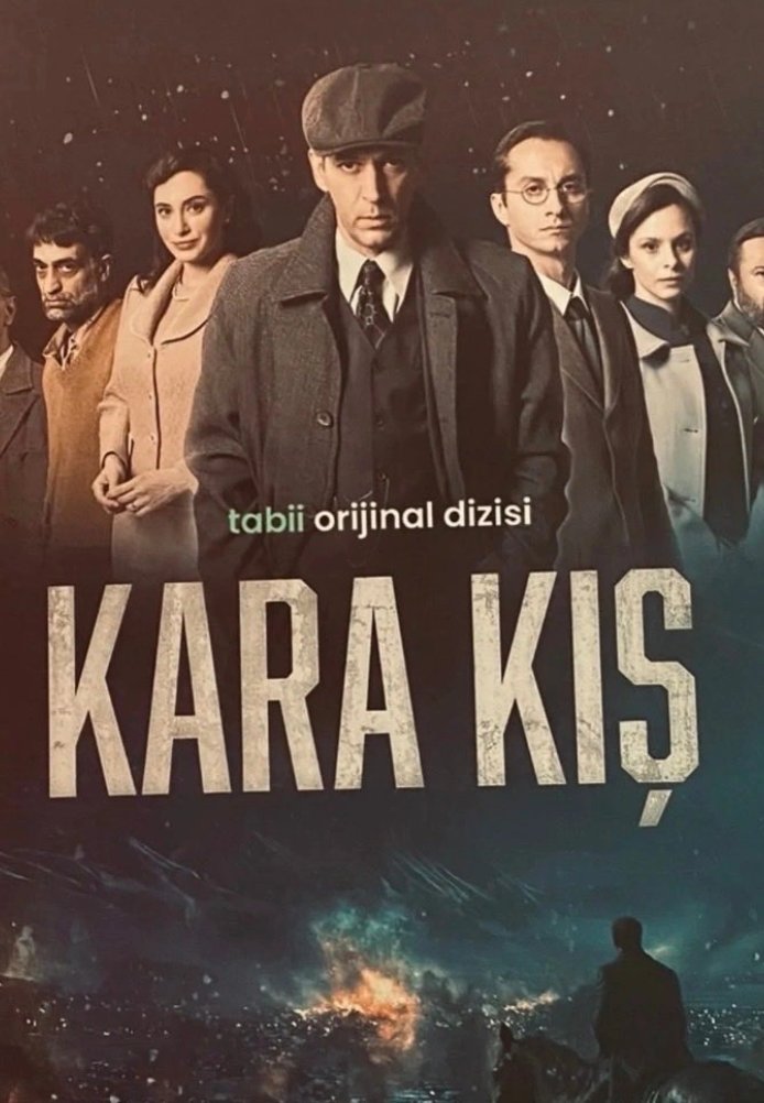 Черная зима постер