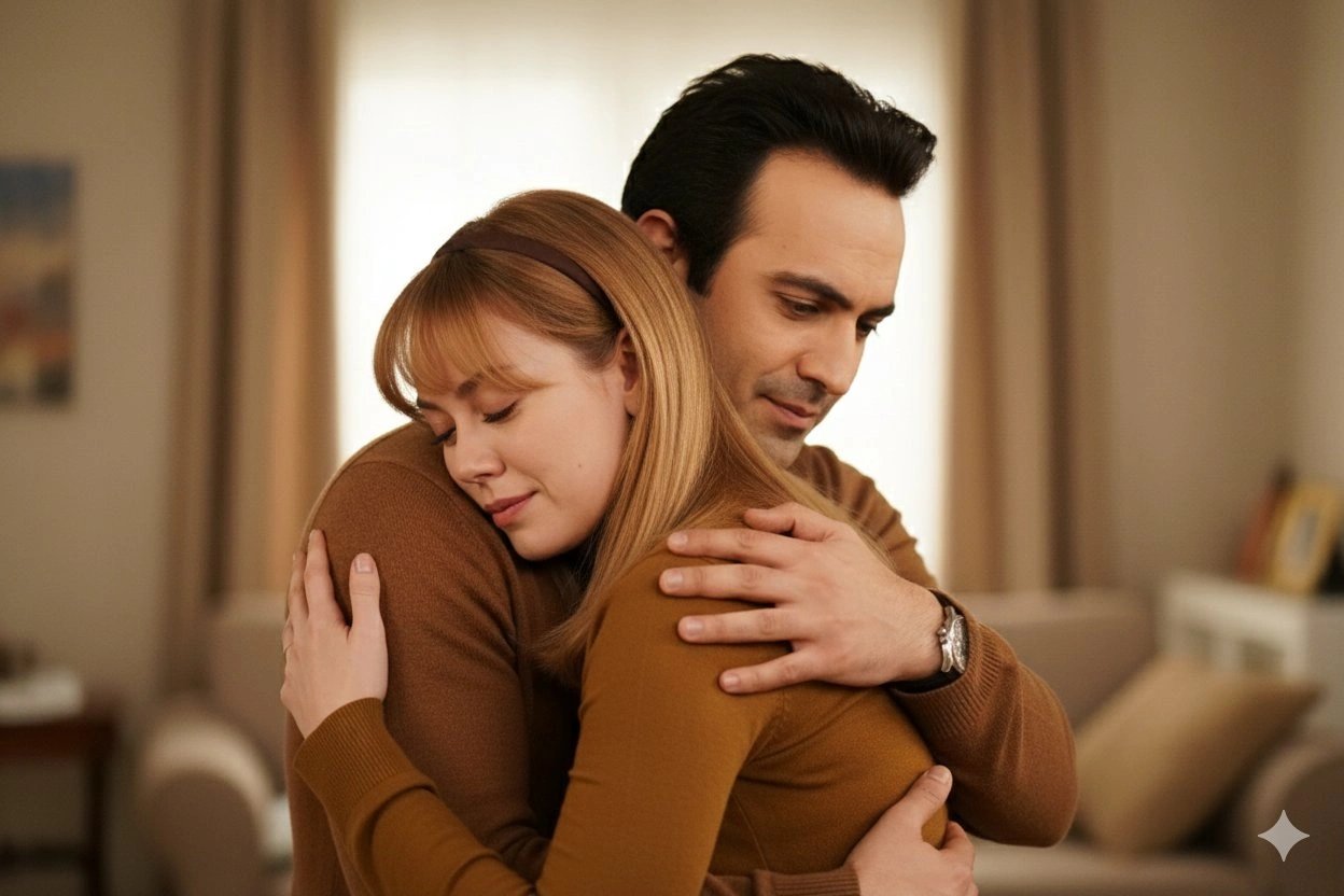 кадр из сериала "Бахар"