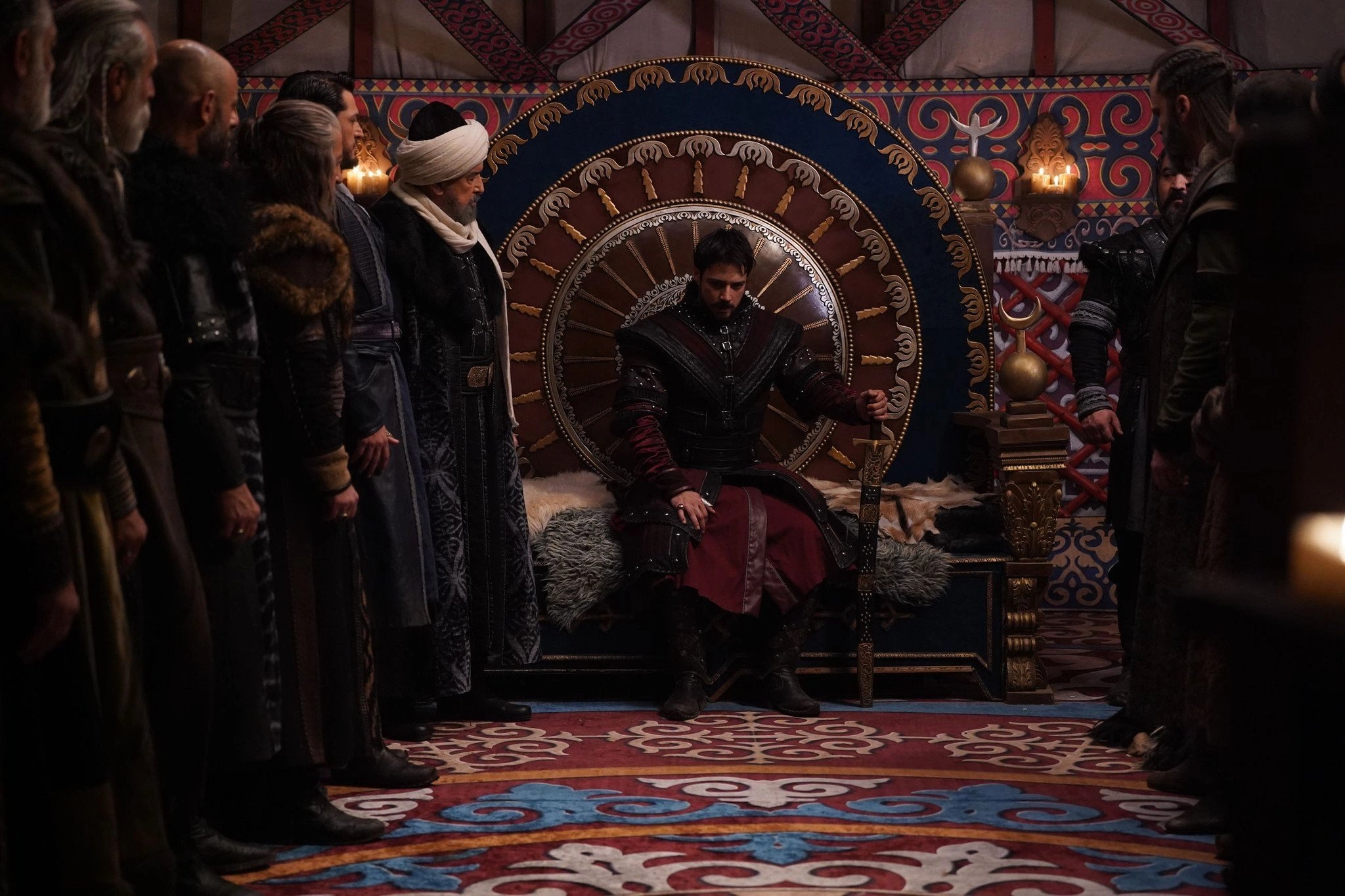 кадр из сериала "Основание Орхан"