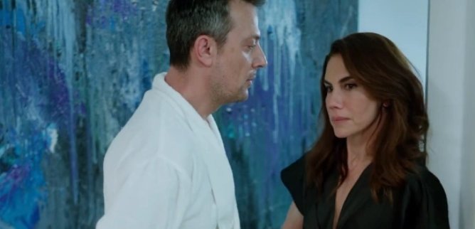 Турецкий сериал Любовница и жена против мужа 52 серия