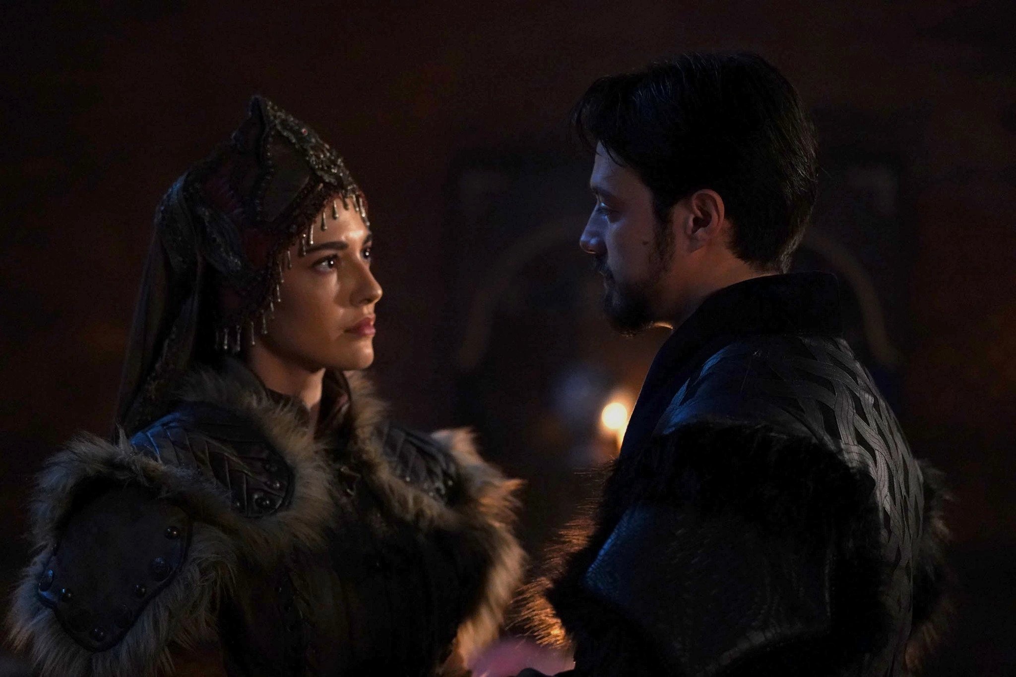 сцена из сериала "Основание Орхан"