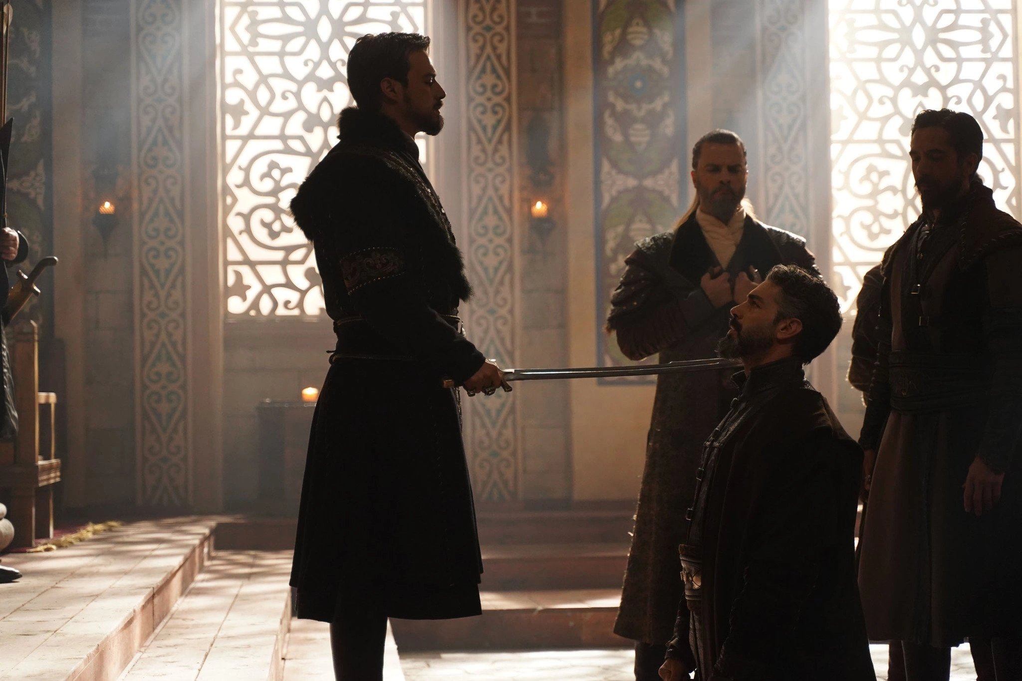 кадр из сериала "Основание Орхан"