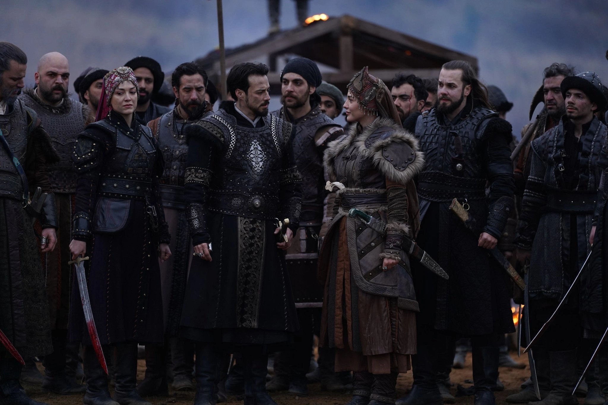 кадр из сериала "Основание Орхан"