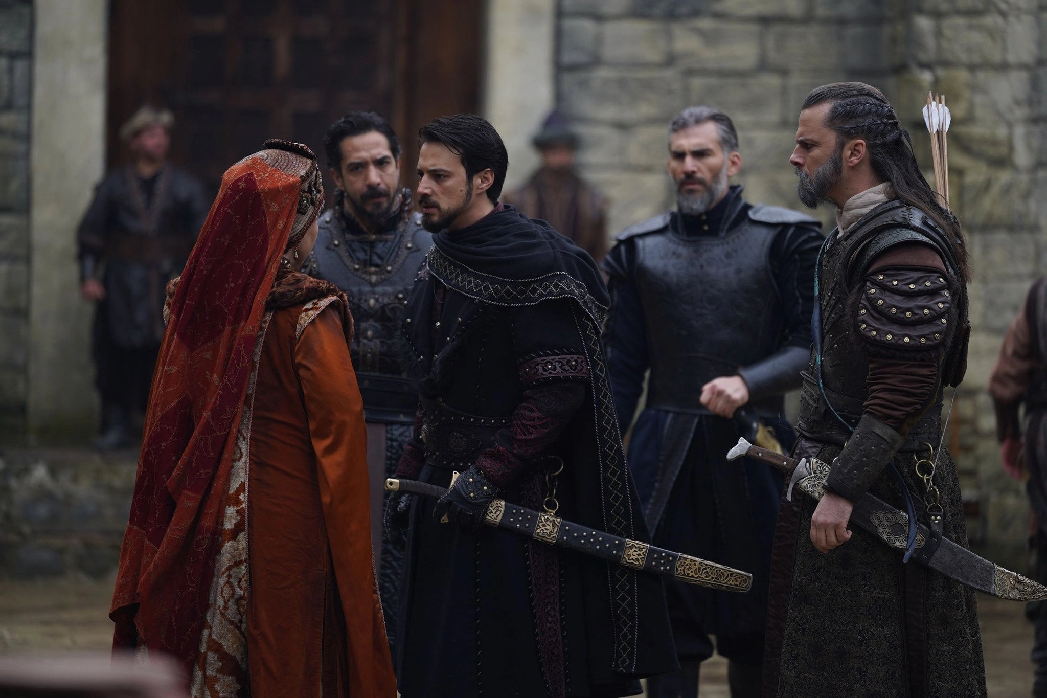 кадр из сериала "Основание Орхан"