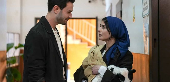 Турецкий сериал Ты тот, кого я люблю 13 серия