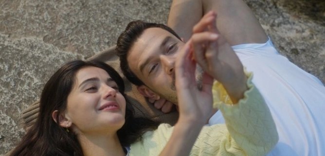Турецкий сериал Ты тот, кого я люблю 16 серия