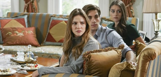 Турецкий сериал Не отпускай мою руку 14 серия