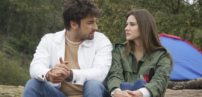 Турецкий сериал Не отпускай мою руку 15 серия